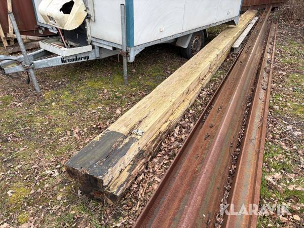 Limtræsbjælker 2 styk.