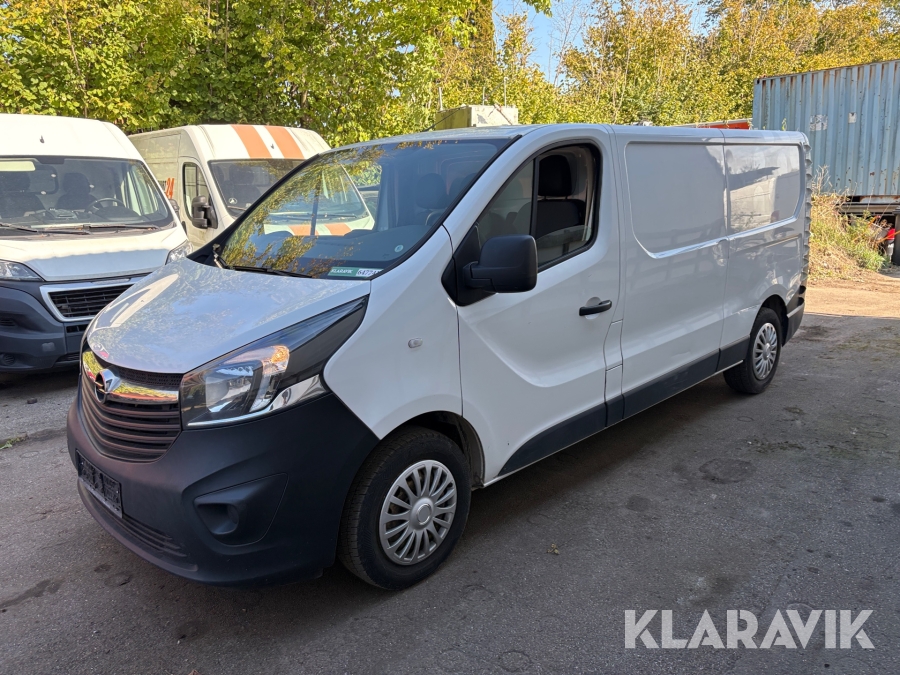 Varebil Opel Vivaro 1.6 CDTI 125 hk kassevogn