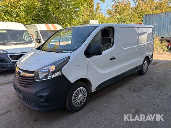 Varebil Opel Vivaro 1.6 CDTI 125 hk kassevogn