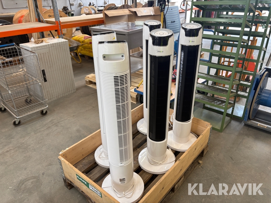 Tårnventilator Midea FZ10-16AR - 5 styk