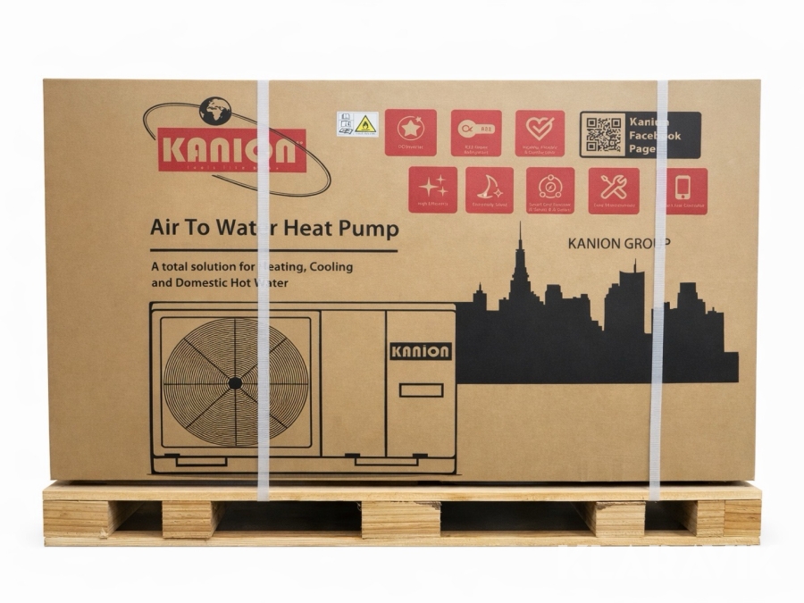 Varmepumpe Kanion 4,2kw luft/vand monoblok