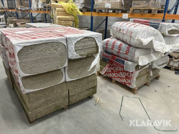 Isolering Rockwool Blandet, 21 pakker