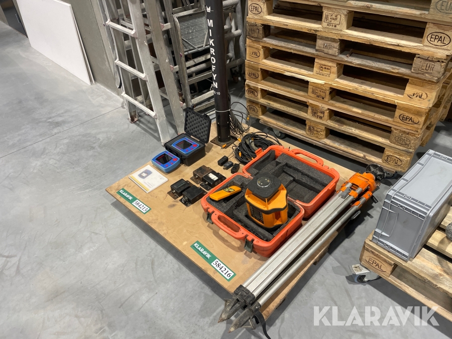 2D maskinstyring og rotations laser Mikrofyn – GEO Fennel XC2 - FL 400-HA-G