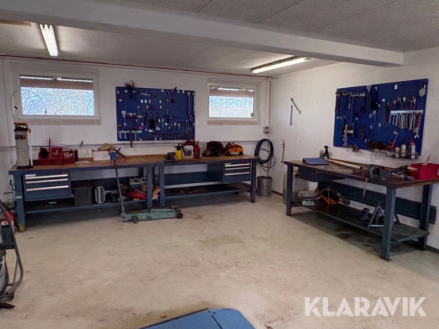 Værkstedsinventar Elux, Stahlkaiser, Geovent m.fl.