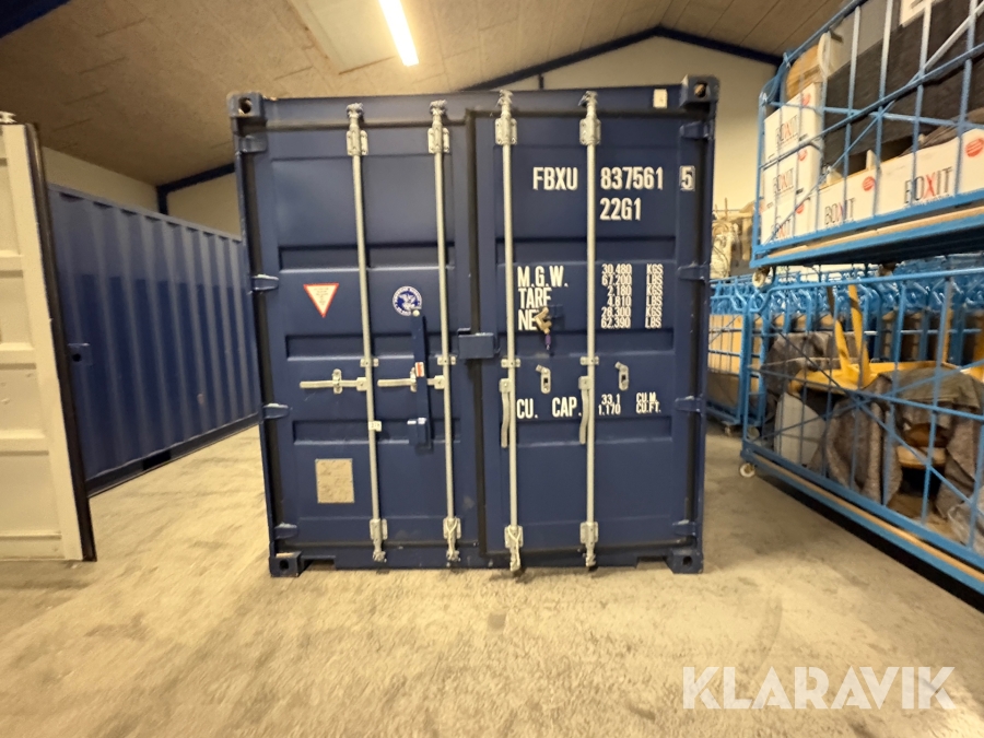 Lukket container Boxit Cx02-20FBX, Silkeborg, Klaravik aukti