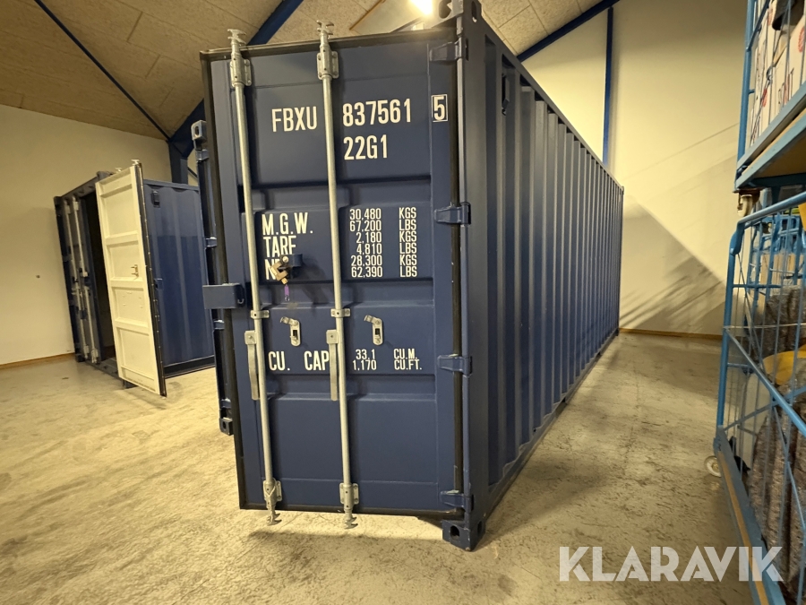 Lukket container Boxit Cx02-20FBX, Silkeborg, Klaravik aukti
