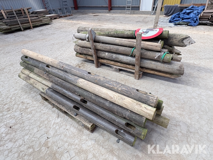 Stolper assorteret 40 styk