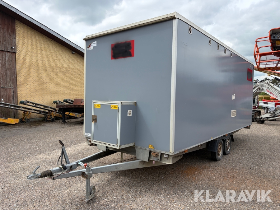 Personalevogn Scanvogn 2000kg - med bremser