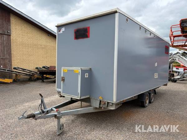Personalevogn Scanvogn 2000kg - med bremser