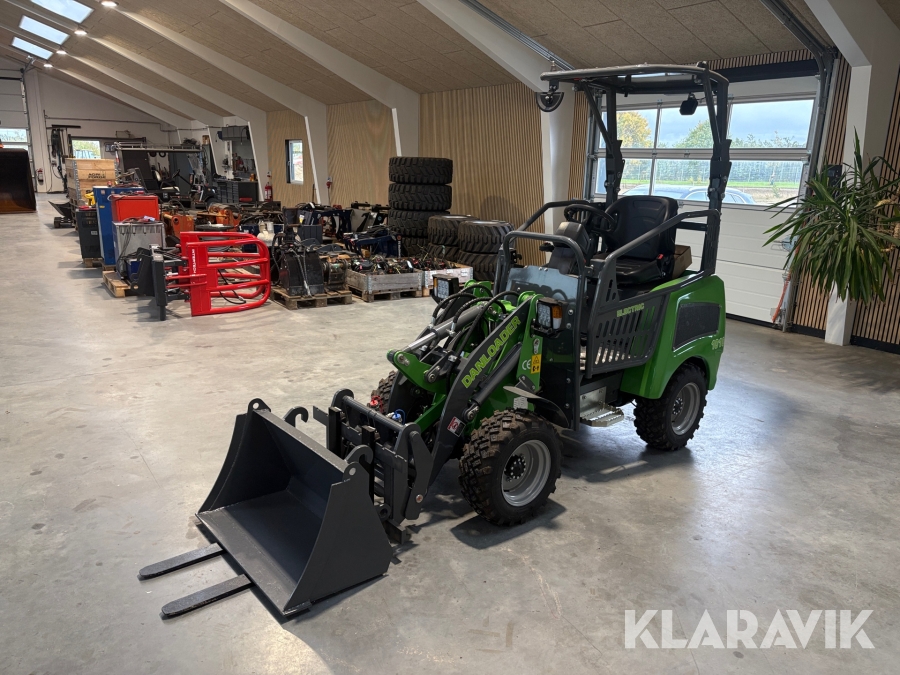 Minilæsser Danloader 1010 + tilbehør