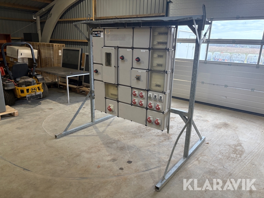 Byggestrømstavle Hans Jørgensen & Søn H225 A-021 400V/225A/50Hz ac