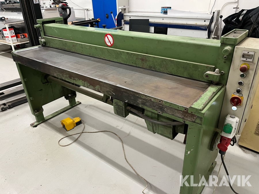 Maskinsaks/pladeklipper AMT