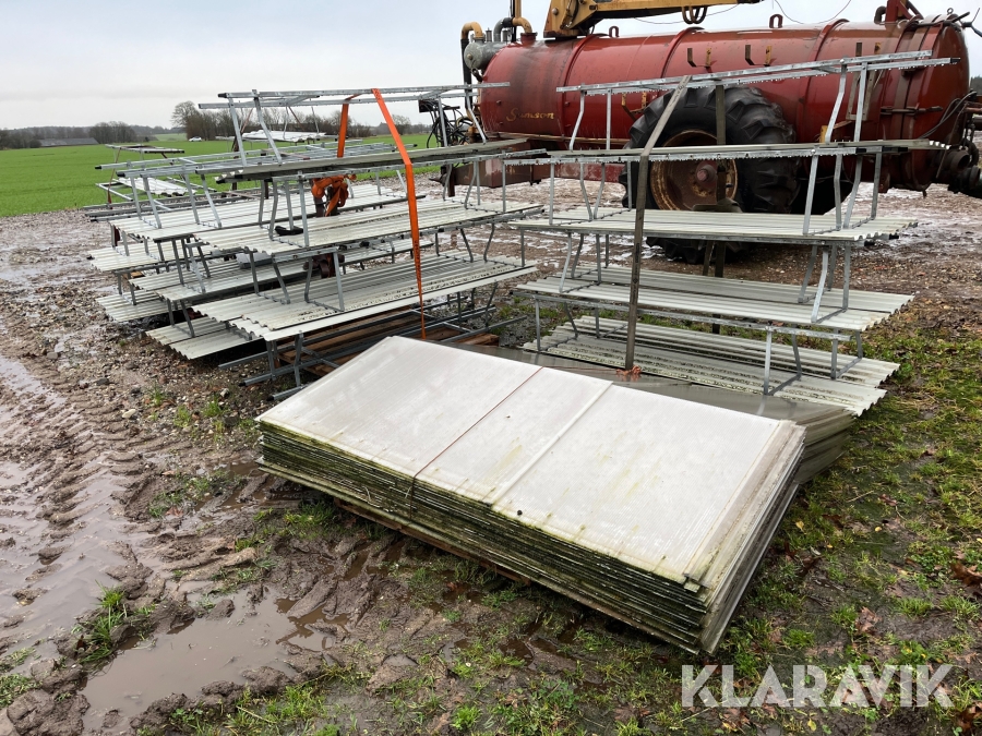 Ovenlysvinduer 36x2m