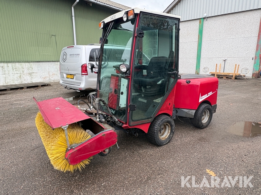 Redskabsbærer Timan VPM 3400 med fejekost