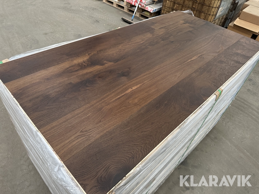 Gulv Moland Sandgate Slim Wideplank Living eg voksolie smoked brushed 15 mm 115,6 m2