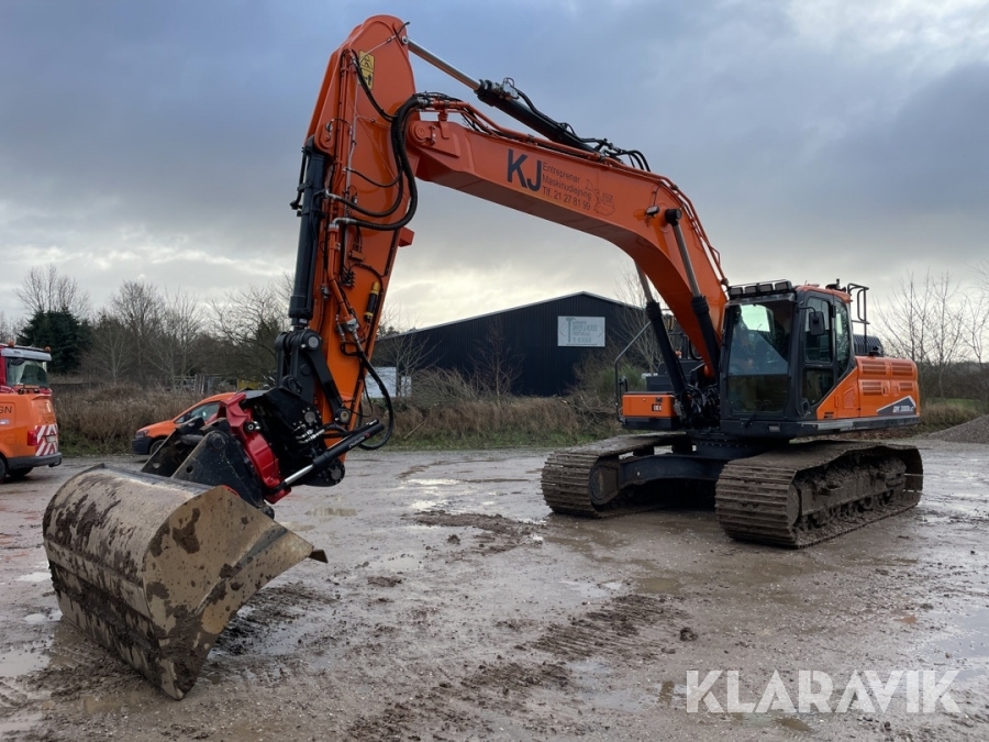 Gravemaskine Doosan DX300LC-7 33 Ton