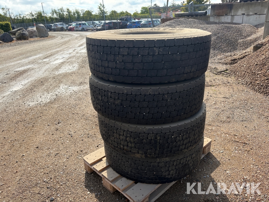 Dæk Bridgestone M729 315/70R22,5 træk 4 styk