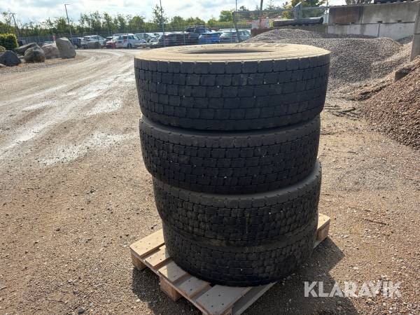 Dæk Bridgestone M729 315/70R22,5 træk 4 styk