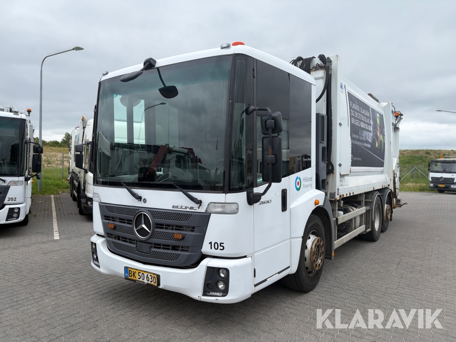 Skraldevogn Mercedes-Benz Econic  2630 - 1 kammer