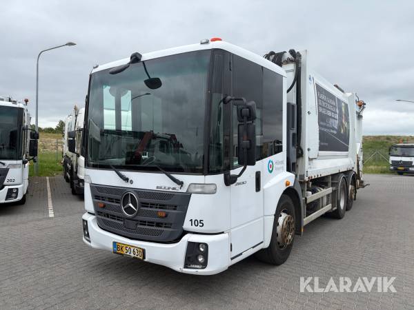 Skraldevogn Mercedes-Benz Econic  2630 - 1 kammer