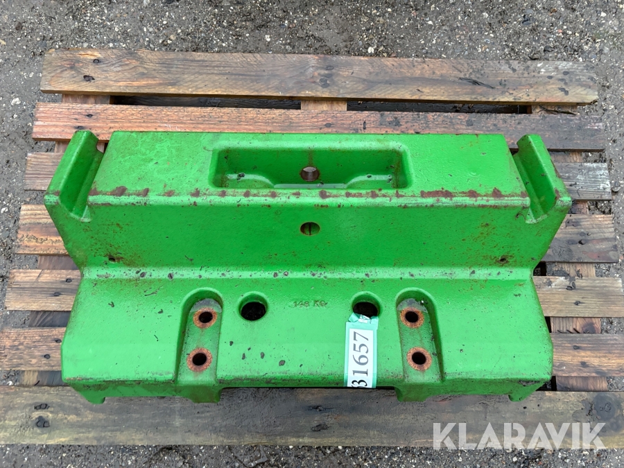 Frontvægt John deere 8030 1 styk 148 kg