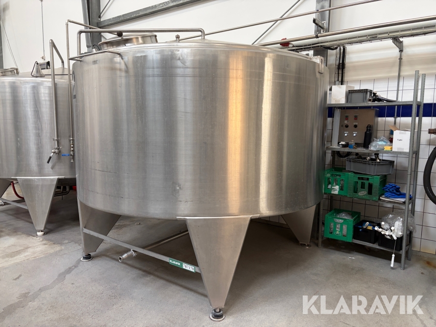 Rustfri tank 6000 liter