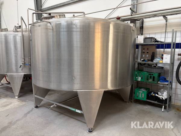 Rustfri tank 6000 liter