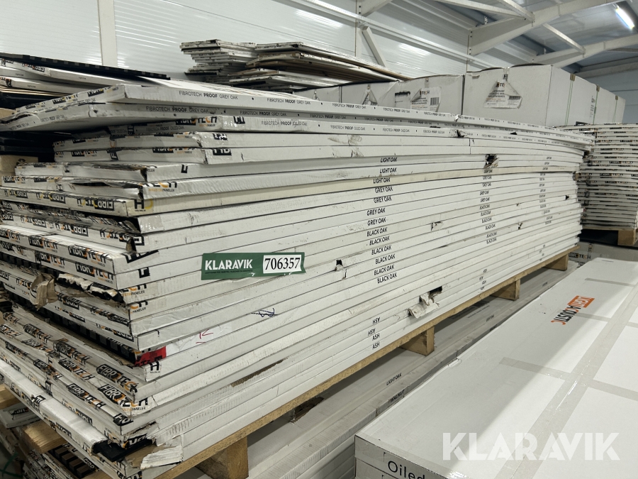 Alustikpaneler Fibrotech Blandede modeller 25stk, 2 sortering
