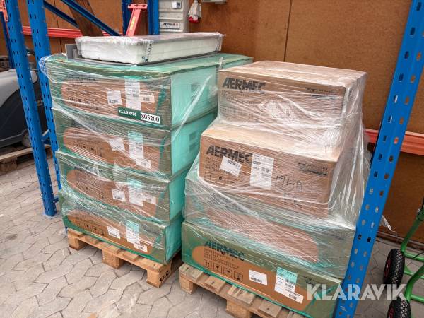 Indbygningsventilation Aermec FCZI301PR/ FCZI250PR - 2 paller