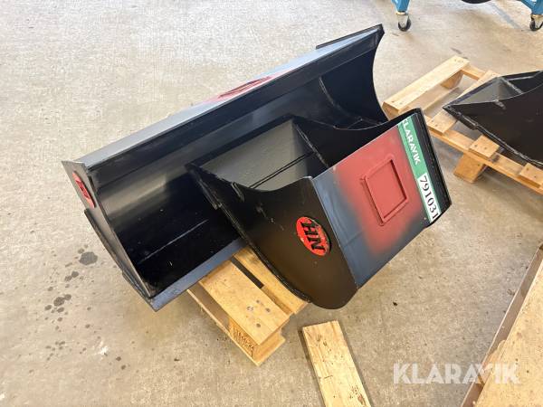 Planerskovl 1000mm og graveskovl 400mm HN i Hardox stål