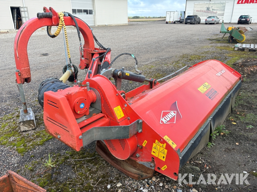Slagleklipper med sideforskydning Kuhn TBES 262