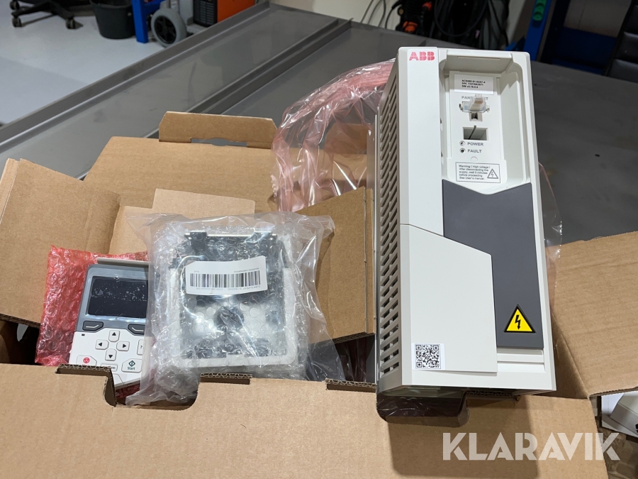 Frekvensomformer, 36 stk ABB 0.75 kW / 1 hp