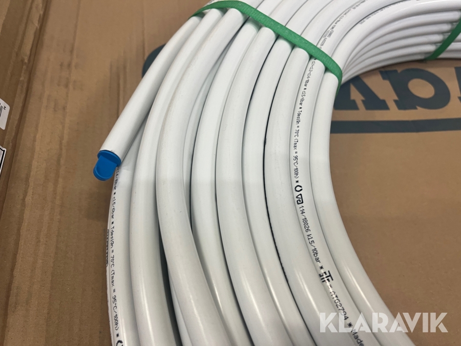 100 meter Alupex Wavin 16 mm, Randers, Klaravik auktioner