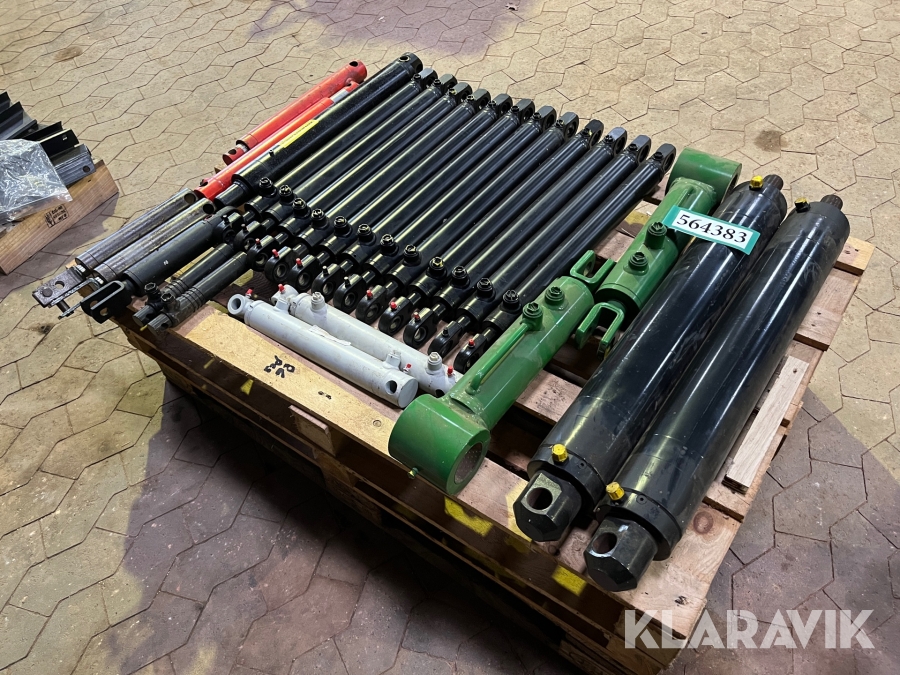 Hydraulik stempler flere størrelser