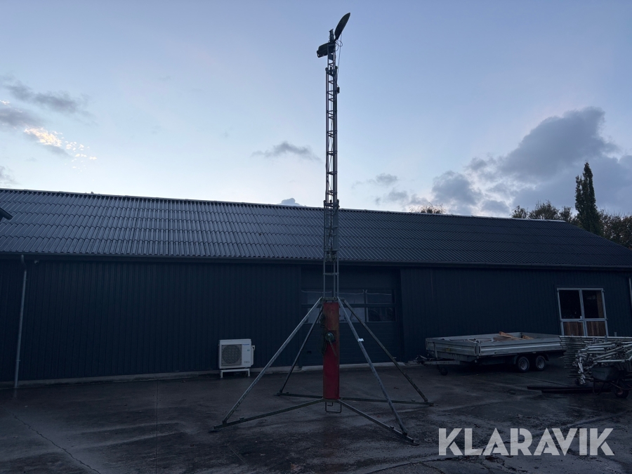 Gittermast - 8-10 meter høj