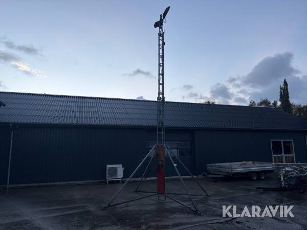 Gittermast - 8-10 meter høj