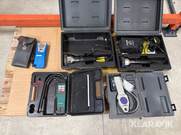 Diverse søgningsapperater 5 styk