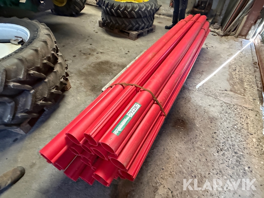 Isoleringsrør plast 18 styk 3 meter