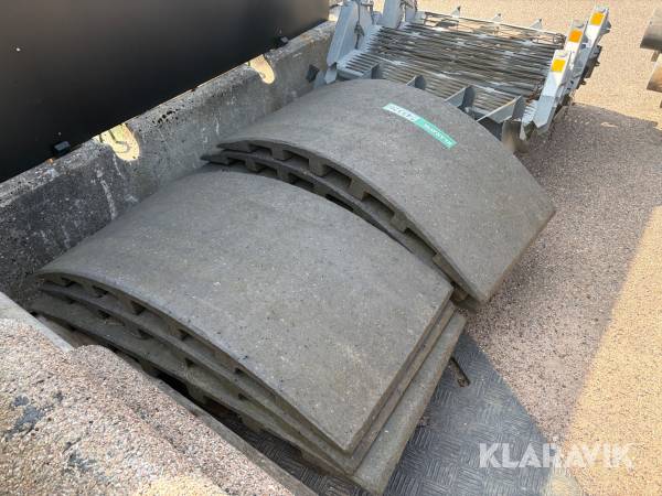 Kabelbeskyttelsesplader mobile, 7 Styk