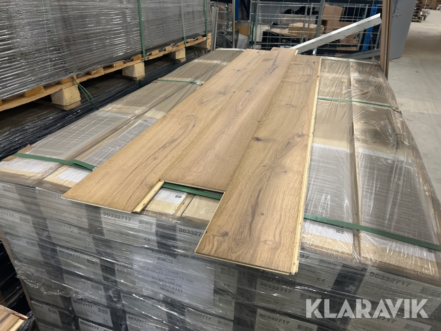 Træ gulv Vällinge Eg plank 107 m2