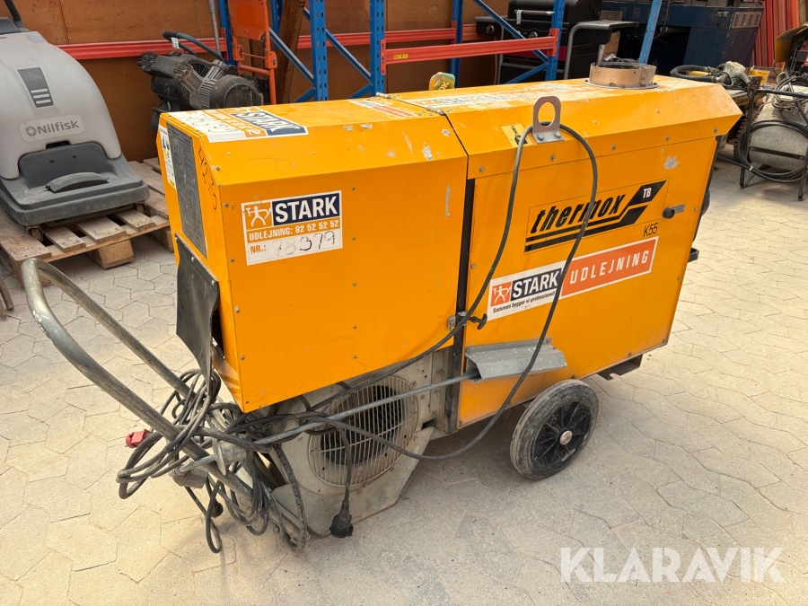 Varmekanon 60kW diesel Thermox TB55