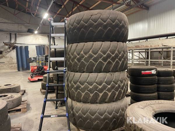 Entreprenør dæk Goodyear 600/65R25 4 styk