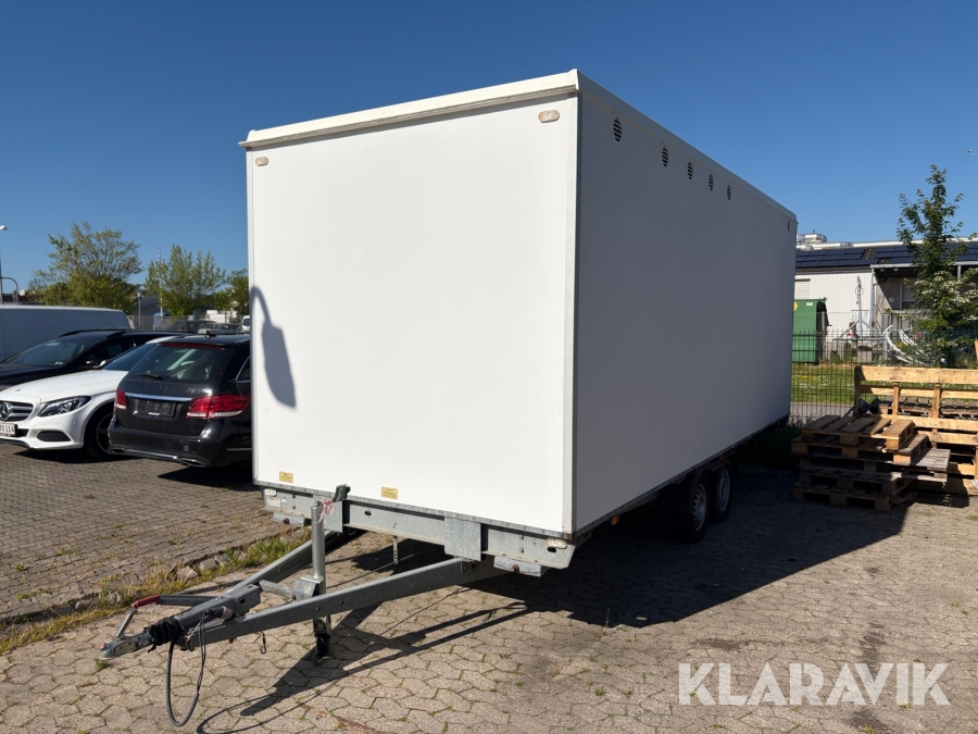 Personalevogn Scanvogn 1400 med toilet og bad