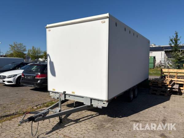 Personalevogn Scanvogn 1400 med toilet og bad