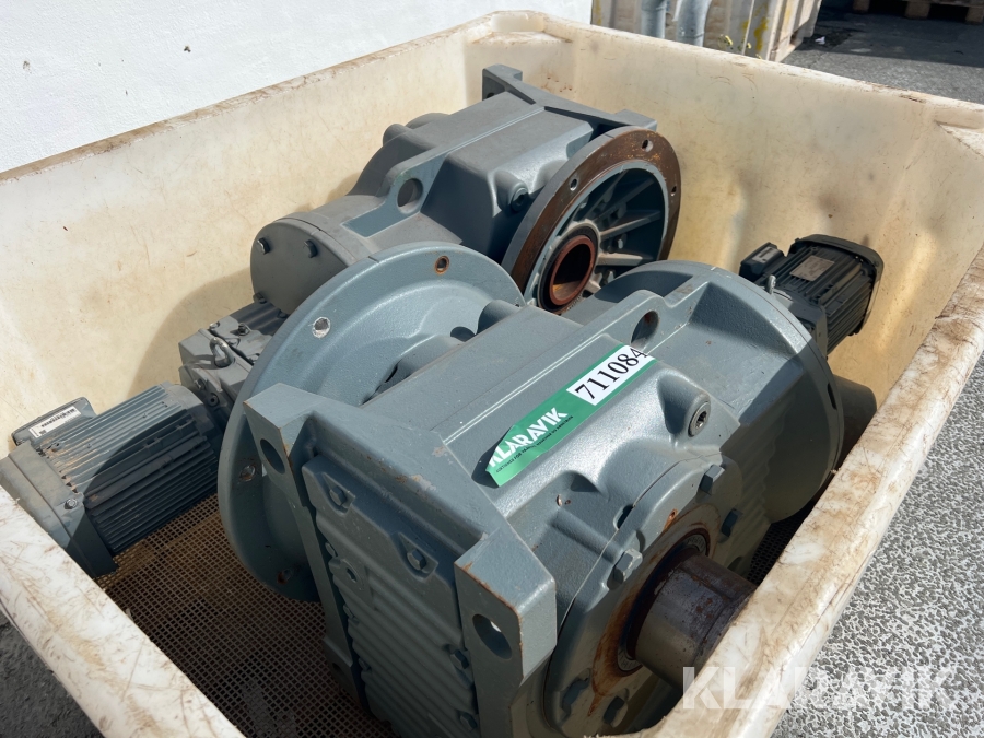Industrimotor med gearkasse Sew-Eurodrive 2 styk