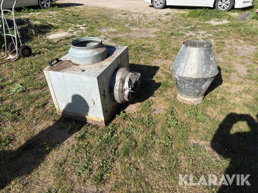 Ventilator NB 20 med standard motor 2 styk 