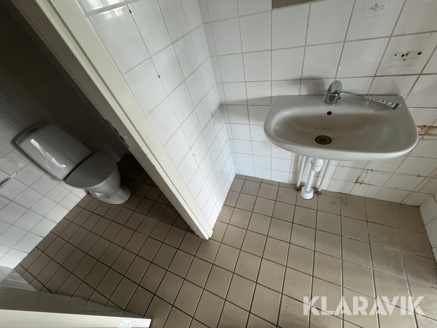 Håndvaske og toilet