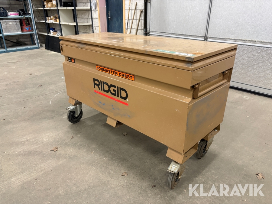 Opbevaring/værktøjs kasse Rigid 60R uden lås og nøgle