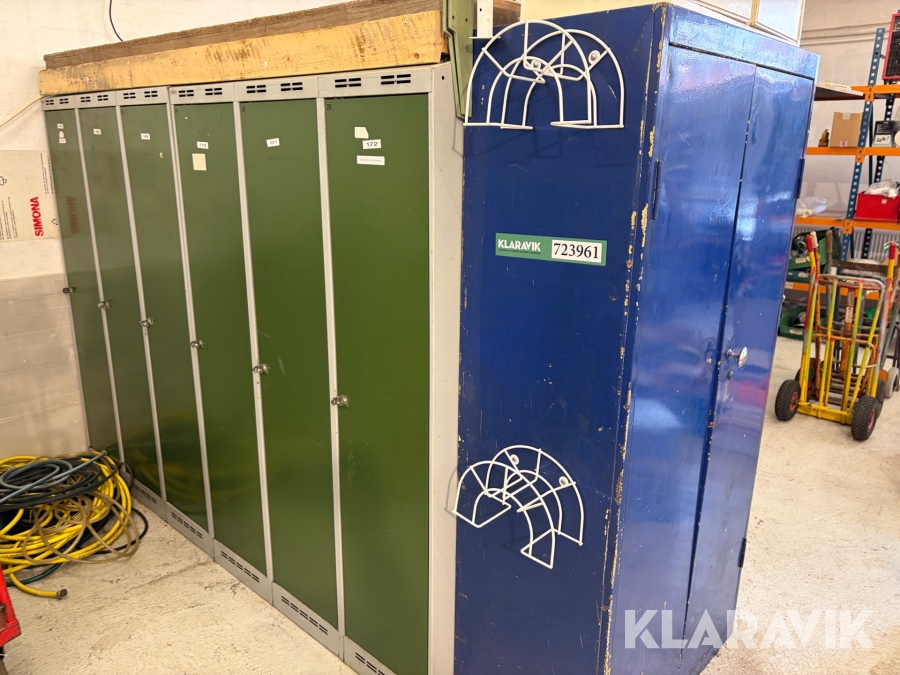 Skabe i metal - 8 moduler