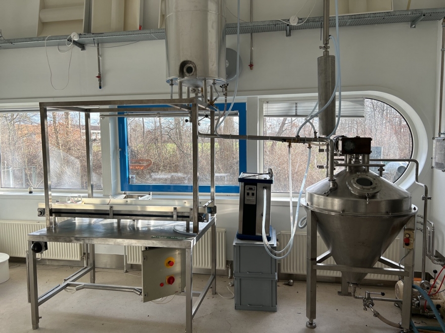 Rustfri stål pumpe station